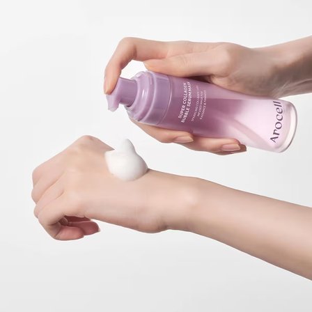 AROCELL Bubble Serum Mask, 90ML(Köpüren Kolajen Serum Maske)