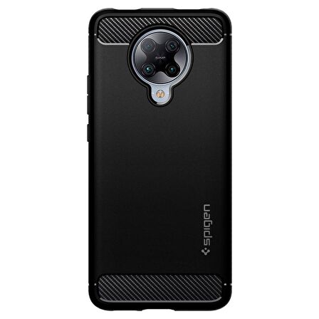 Spigen Xiaomi Poco F2 Pro / Redmi K30 Pro Kılıf Rugged Armor Matte Black