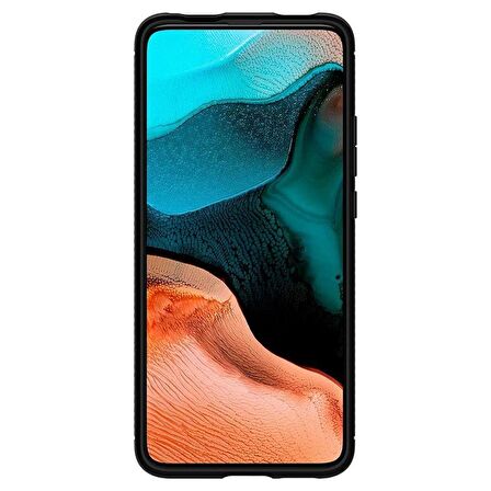 Spigen Xiaomi Poco F2 Pro / Redmi K30 Pro Kılıf Rugged Armor Matte Black