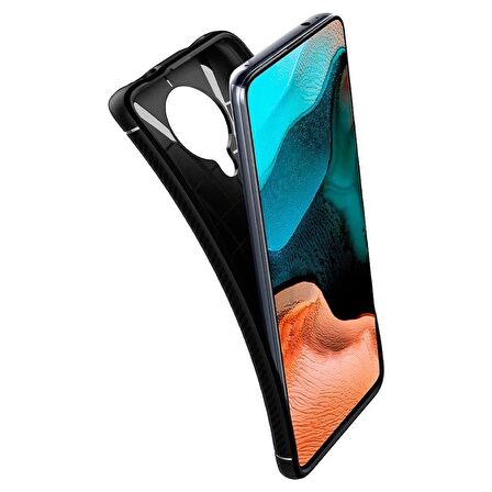 Spigen Xiaomi Poco F2 Pro / Redmi K30 Pro Kılıf Rugged Armor Matte Black