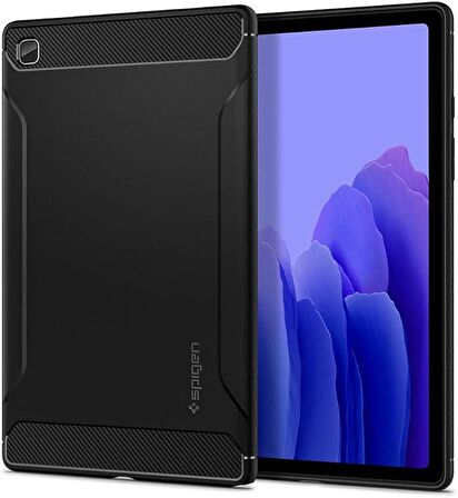 Spigen Samsung Galaxy Tab A7 Kılıf Rugged Armor Black - ACS01562