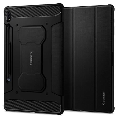 Galaxy Tab S8 Plus / S7 Plus Kılıf, Spigen Rugged Armor Pro