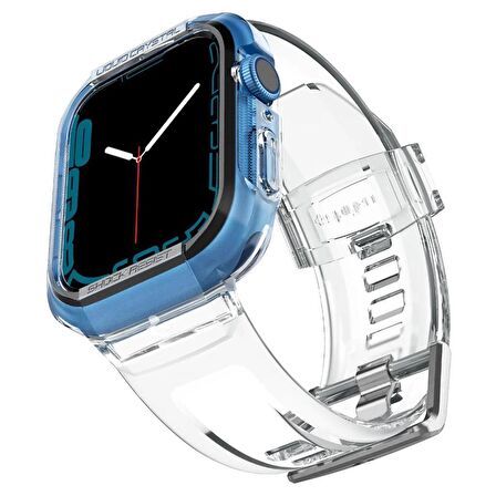 Spigen Apple Watch  Uyumlu 45mm / 44mm Serisi Liquid Crystal Pro Kılıf