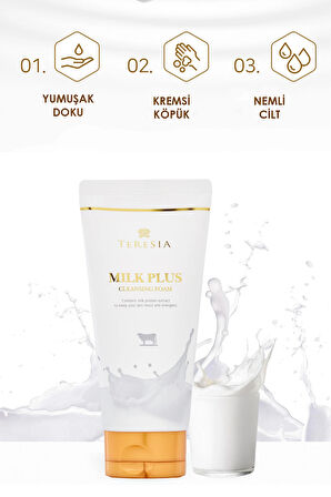 Aydınlatıcı Ve Besleyici Süt Proteini Içerikli Temizleme Köpüğü 150ml