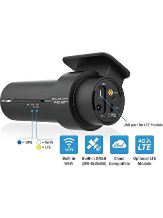 Blackvue Dr750X LTE Plus 60fps FullHd Modem Dahil Online Araç Kamerası