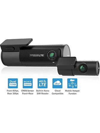 Blackvue Dr750X LTE Plus 60fps FullHd Modem Dahil Online Araç Kamerası