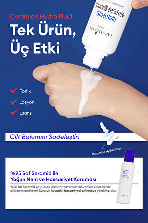 Seramid İçerikli, Nemlendirici Tonik & Losyon & Esans LAPOTHICELL Ceramide Hydra Fluid