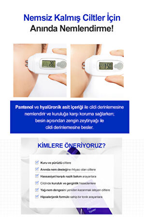 Hassas Ciltlere Özel Pantenol İçerikli, Nemlendirici Tonik LAPOTHICELL Panthenol Toner