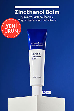 Çinko ve Pantenol İçerikli, Yoğun Nemlendirici Balm Krem LAPOTHICELL Zincthenol Balm