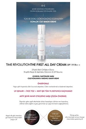 UV, Mavi Işık, Çevre Kirliliği Karşıtı Ton Eşitleyici Krem 50ml The First All Day Cream