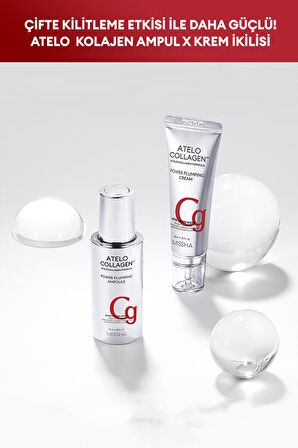 Atelokolajen İçeren  Kırışıklık Karşıtı Ampul50ml Atelocollagen500 Power Plumping Ampoul