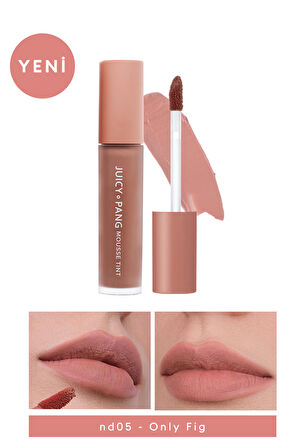 Nemli ve Pürüzsüz Görünüm Sunan Köpük Tint (ND05) A'PIEU Juicy-Pang Mousse Tint Nude