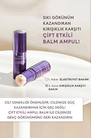 Fermente İçeriklerle Zenginleştirilmiş Total Yaşlanma Karşıtı Balm Stik  Night Repair Ampoule Stick