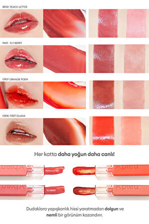 Pürüzsüzce Uygulanan Gün Boyu Kalıcı Tint A'PIEU Juicy Pang Tint (PK01)