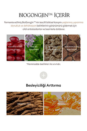 Yıpranmış Cildi Besleyen, Aydınlık ve Elastik Görünüme Yardımcı Esans CHOGONGJIN Geumsul Jin Essence