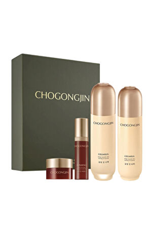 Aydınlık ve Elastik Görünüme Yardımcı Set CHOGONGJIN Geumsul Jin Nourıshıng Care Essantial Set