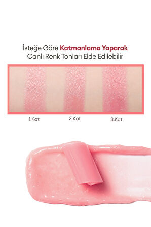 Dudaklara Yoğun Bakım Yapan Renkli Dudak Balmı Dare Tint Lip Balm (Pink Chou)