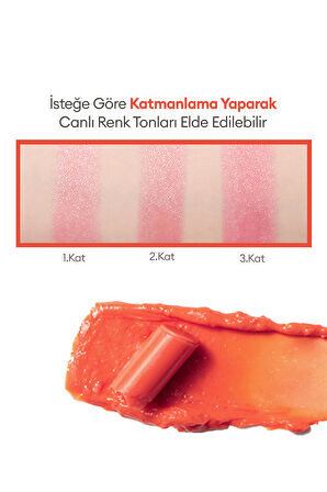 Dudaklara Yoğun Bakım Yapan Renkli Dudak Balmı Dare Tint Lip Balm (Coral Look)