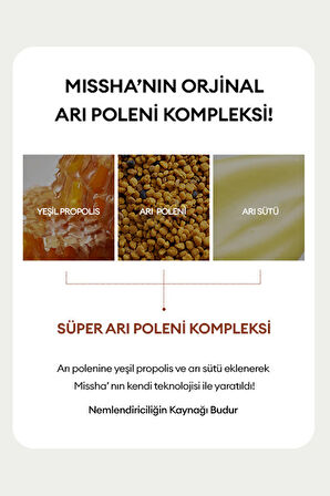 Yıpranmış Cansız Ciltler İçin Arı Poleni İçerikli Ampül Mist Bee Pollen Renew Ampoule Mist