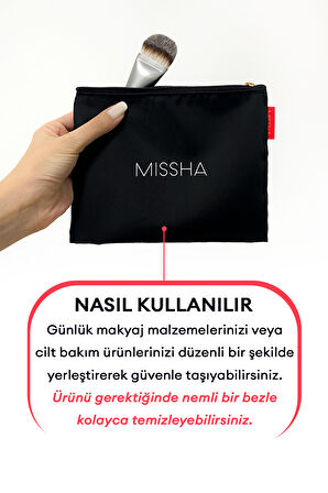 Küçük Boy Makyaj Çantası Pouch A Square