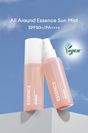 Saç ve Vücut İçin Nemlendirici Güneş Koruyucu Mist All Around Essence Sun Mist SPF50+/PA++++