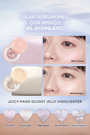 Islak  ve Doğal Görünümlü Jel Aydınlatıcı A'PIEU Juicy Pang Glossy Jelly Highlighter(#2)