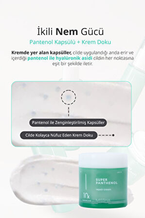 Hassas Ciltlere Özel, Pantenol İçeren, Destekleyici Bakım Kremi Super Panthenol Repair Cream