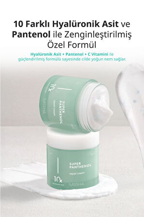 Hassas Ciltlere Özel, Pantenol İçeren, Destekleyici Bakım Kremi Super Panthenol Repair Cream