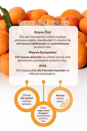 Kayısı Asidi ve Meyve Özleri İçeren Peeling Jel A'PIEU Apricot Visible Peeling Gel