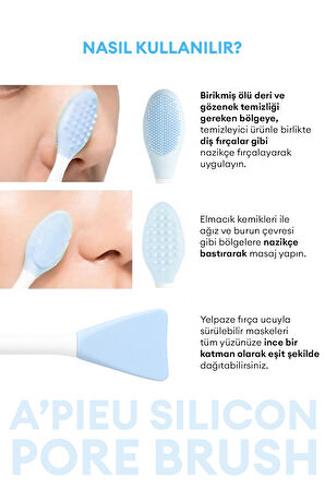 Peeling Etkili Silikon Fırça A'PIEU Silicon Pore Brush