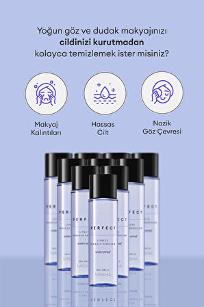 Göz & Dudak Makyajı İçin Çift Fazlı Makyaj Temizleyici Perfect Lip & Eye Make Up Remover Waterproof