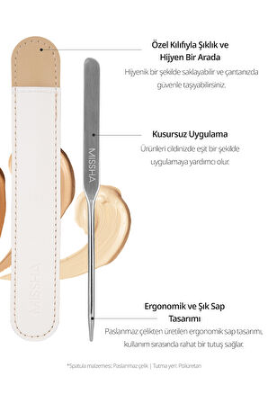 Çok Amaçlı Makyaj Spatulası Layering Fit Makeup Spatula