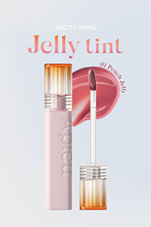Doğal ve Parlak Görünüm Sunan Jel Yapılı Tint A'PIEU Juicy Pang Jelly Tint (01 Peach Jelly)