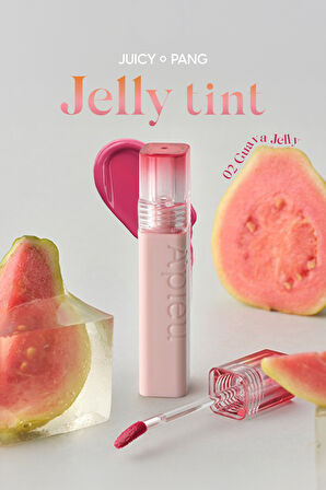 Doğal ve Parlak Görünüm Sunan Jel Yapılı Tint A'PIEU Juicy Pang Jelly Tint (02 Guava Jelly)