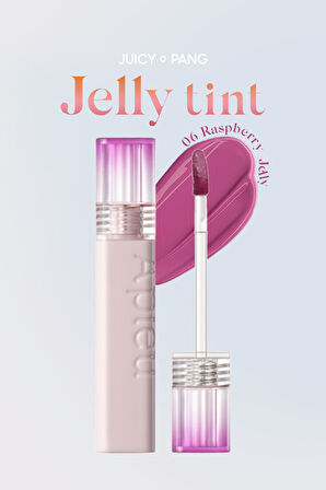 Doğal ve Parlak Görünüm Sunan Jel Yapılı Tint A'PIEU Juicy Pang Jelly Tint (06 Raspberry Jelly)