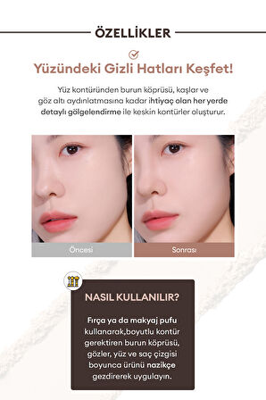 İki Renkli, Soğuk Alt Tonlu Kontür Paleti A'PIEU Juicy-Pang Layering Shading (02 Cool Layer)