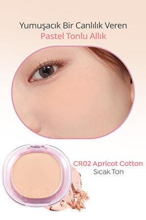 Cilde Yumuşak ve Doğal Renk Veren Pastel Tonlarda Allık A'PIEU Juicy-Pang Pastel Blusher (CR02)