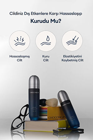 Erkeklere Özel Yaşlanma Karşıtı Cilt Bakım Seti CHOGONGJIN Homme Skin Care Set