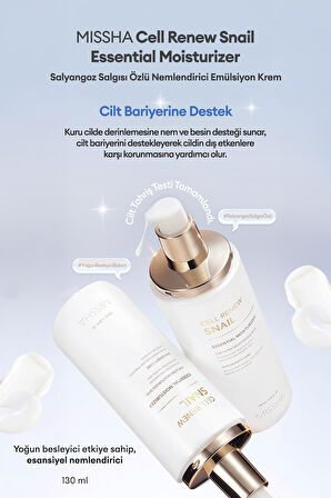 Salyangoz Özlü Yoğun Nemlendirici ve Aydınlatıcı Set Cell Renew Snail Skin Care Set