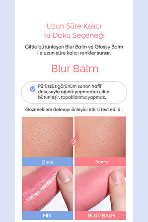 Kalıcı Dudak & Yanak Balmı A'PIEU Juicy-Pang Mood Blending Lip&Cheek Balm (01 Nude Peach Balm)