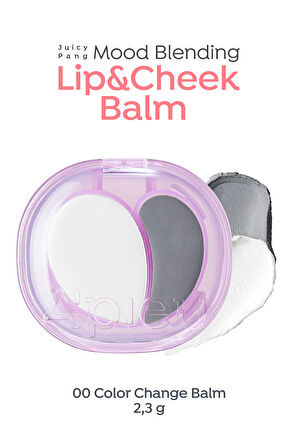 Çok Amaçlı Gri&Beyaz Balm A'PIEU Juicy-Pang Mood Blending Lip&Cheek Balm (00 Color Change Balm)