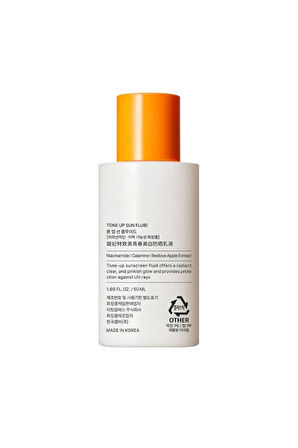 TFIT Güneş Kremi | Tone Up Sun Fluid SPF50+ PA++++ 50 ml Nemlendirici Etkili