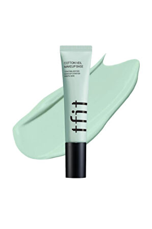 TFIT Primer Makyaj Bazı | Cotton Veil Makeup Base Pure Green 30 ml Cilt Kusurları Örter