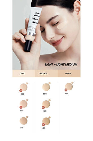 Tfit Serum Fondöten | Radiance Fit Serum Fondöten Günlük Nem İhtiyacını Karşılayan Serum Fondöten