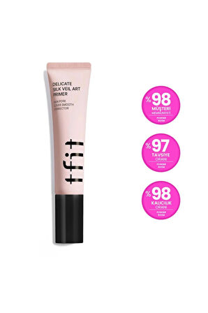 Tfıt Primer Makyaj Bazı | Primer Delicate 30 ml Gözenek Gizleyici Primer