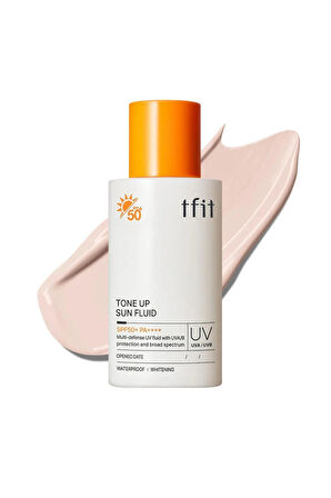 Tfit Güneş Kremi | Tone Up Sun Fluid Spf50 50 ml Nemlendirici Etkili