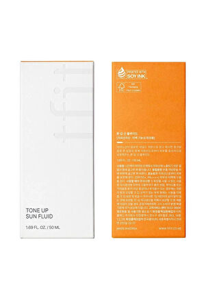 Tfit Güneş Kremi | Tone Up Sun Fluid Spf50 50 ml Nemlendirici Etkili