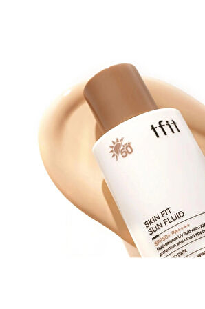 Tfıt Güneş Kremi | Skin Fit Sun Fluid Spf50 50 ml Cilt Bakım Içerikli Güneş Kremi