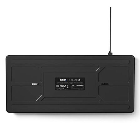 Pulsar XBOARD MS ANSI Siyah TKL Cherry MX2A Red Switch 8K Hz RGB Mekanik Gaming Klavye (XBMS01)