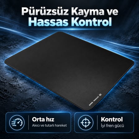 Pulsar ParaGlide 49×42 4mm XL Siyah Mouse Pad (PMP14XLB)